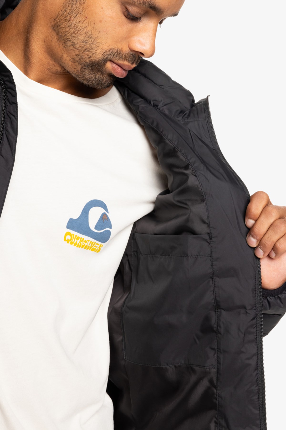 Quiksilver Scaly Fz Erkek Mont EQYJK04007-600 Siyah
