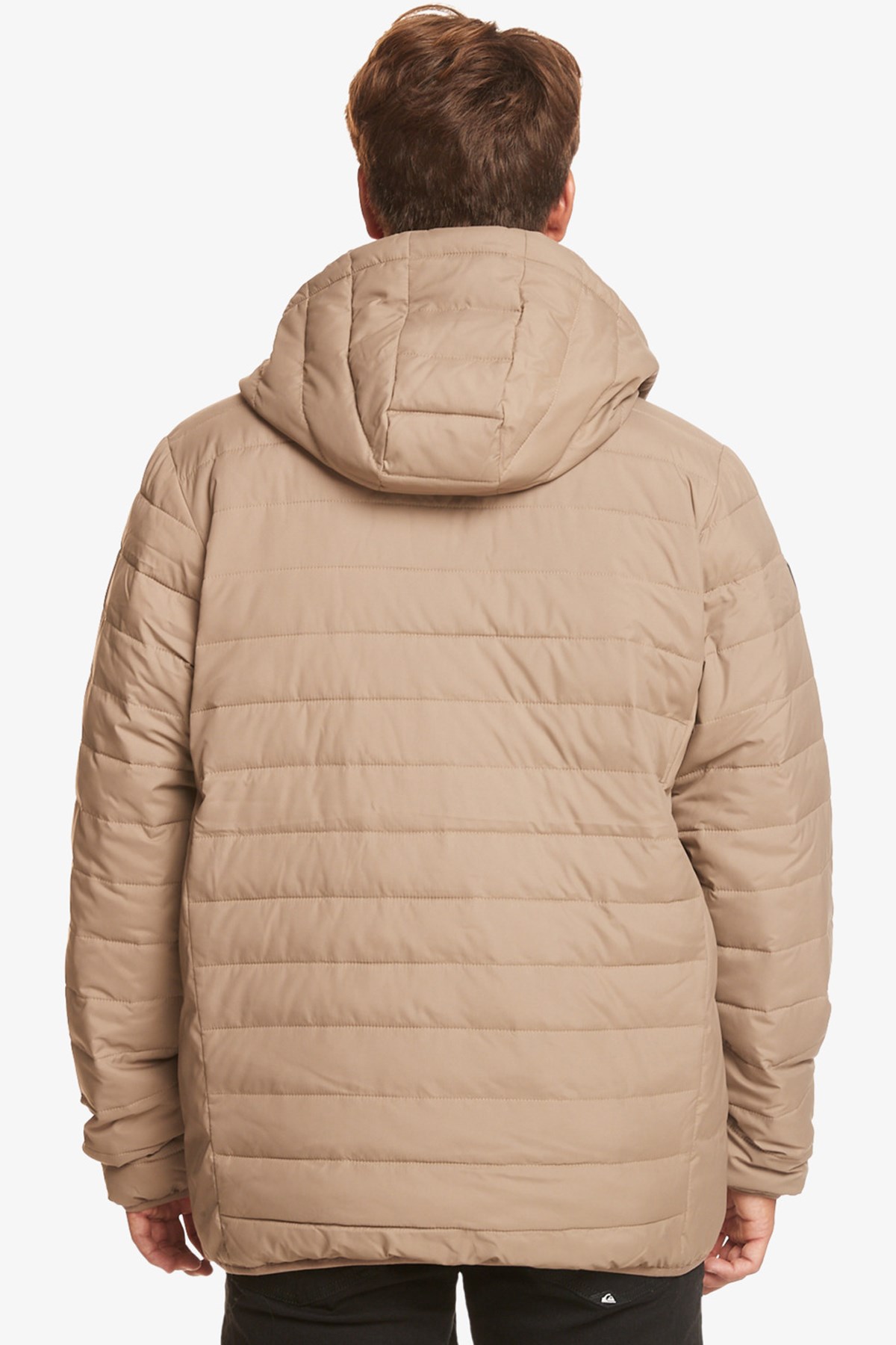 Quiksilver Scaly Hood Erkek Mont EQYJK04008-112 Kahverengi