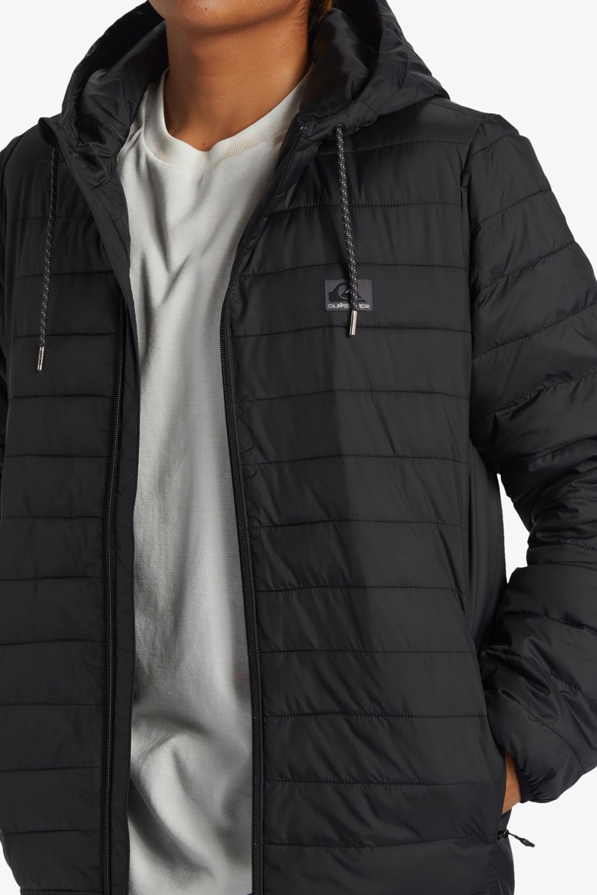 Quiksilver Scaly Hood Erkek Mont EQYJK04008-600 Siyah