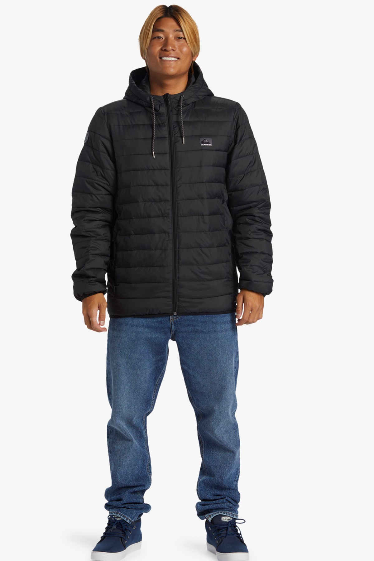 Quiksilver Scaly Hood Erkek Mont EQYJK04008-600 Siyah