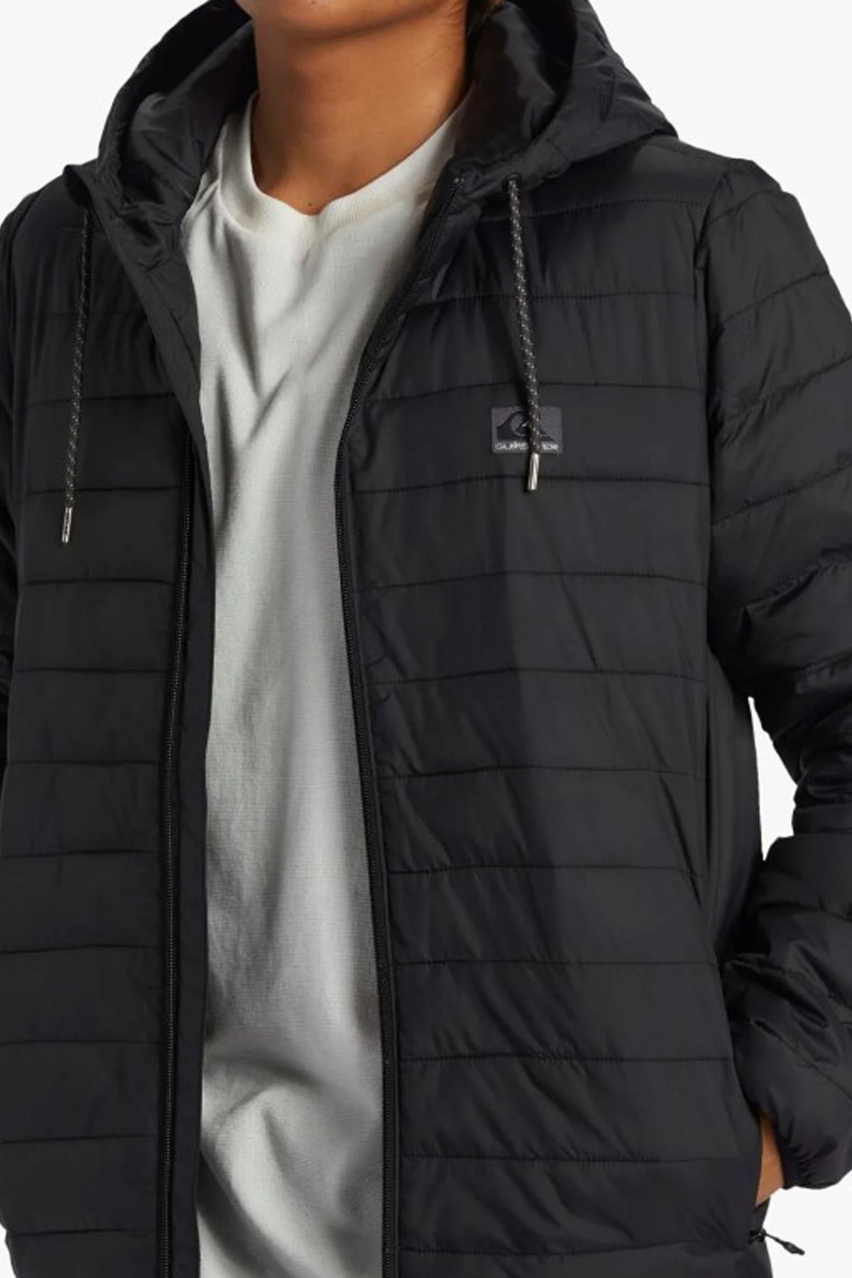Quiksilver Scaly Hood Erkek Mont EQYJK04008-600 Siyah