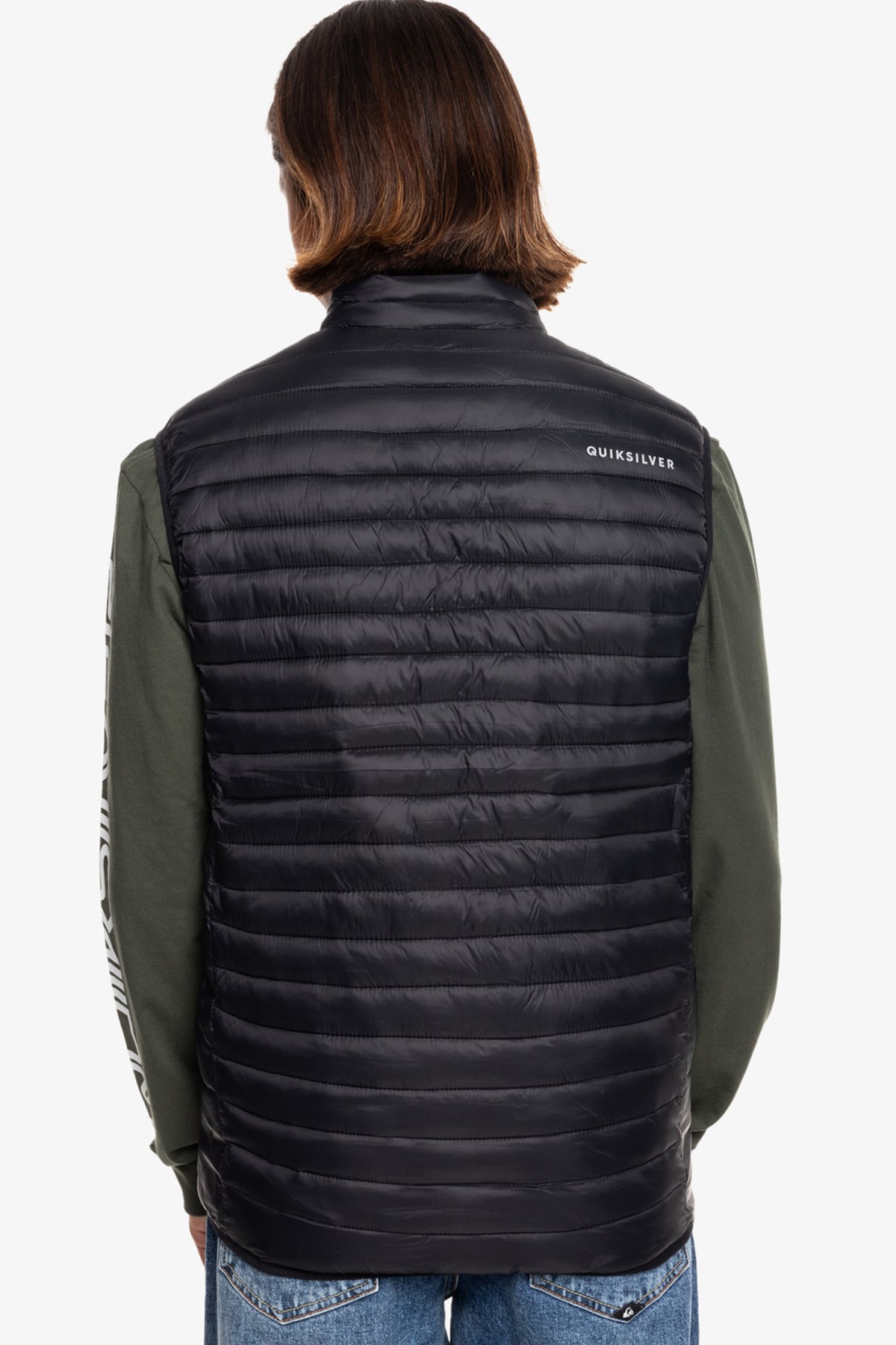 Quiksilver Scaly Sleeveless Erkek Yelek EQYJK04009-600 Siyah