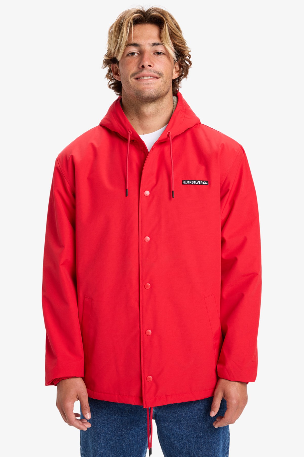 Quiksilver Rain Cloud 3K Erkek Mont EQYJK04186-RZM0 Kırmızı
