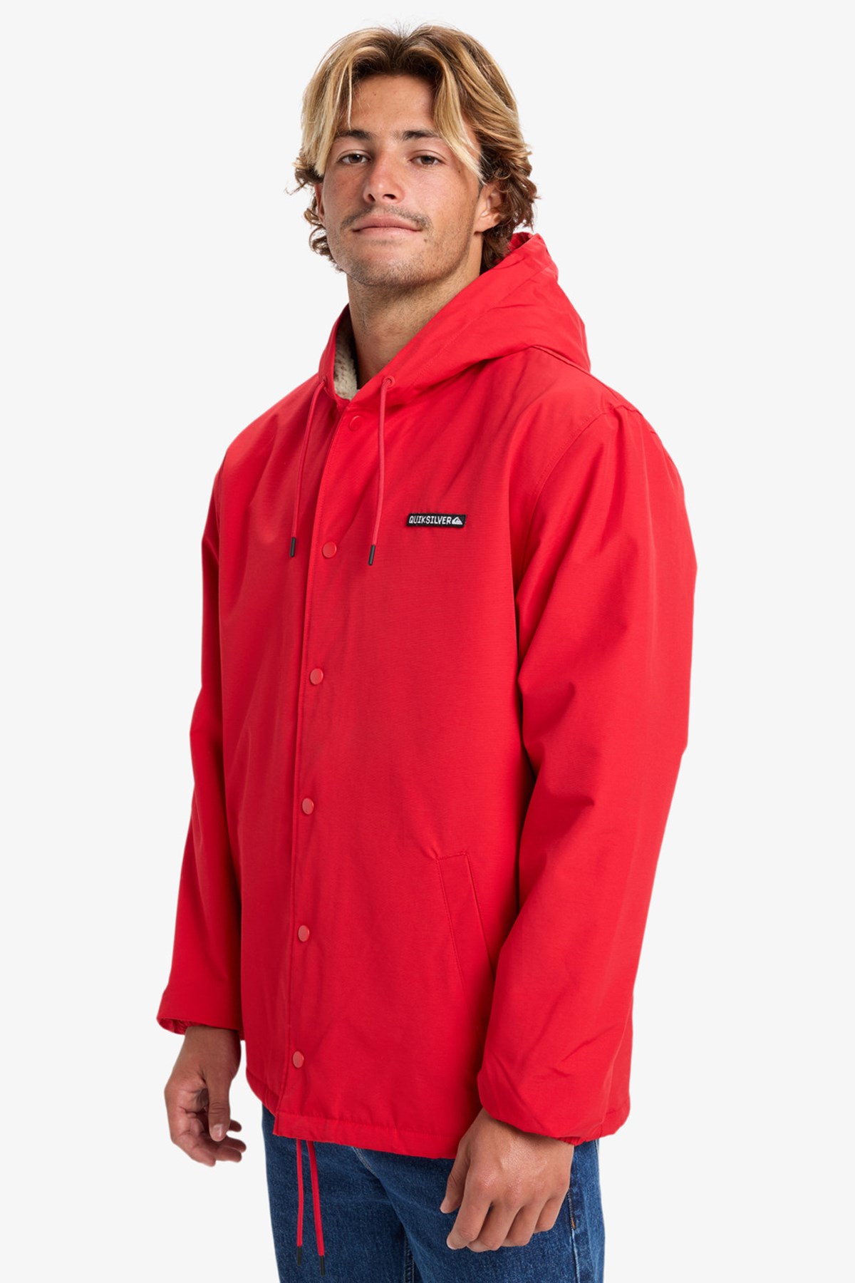 Quiksilver Rain Cloud 3K Erkek Mont EQYJK04186-RZM0 Kırmızı