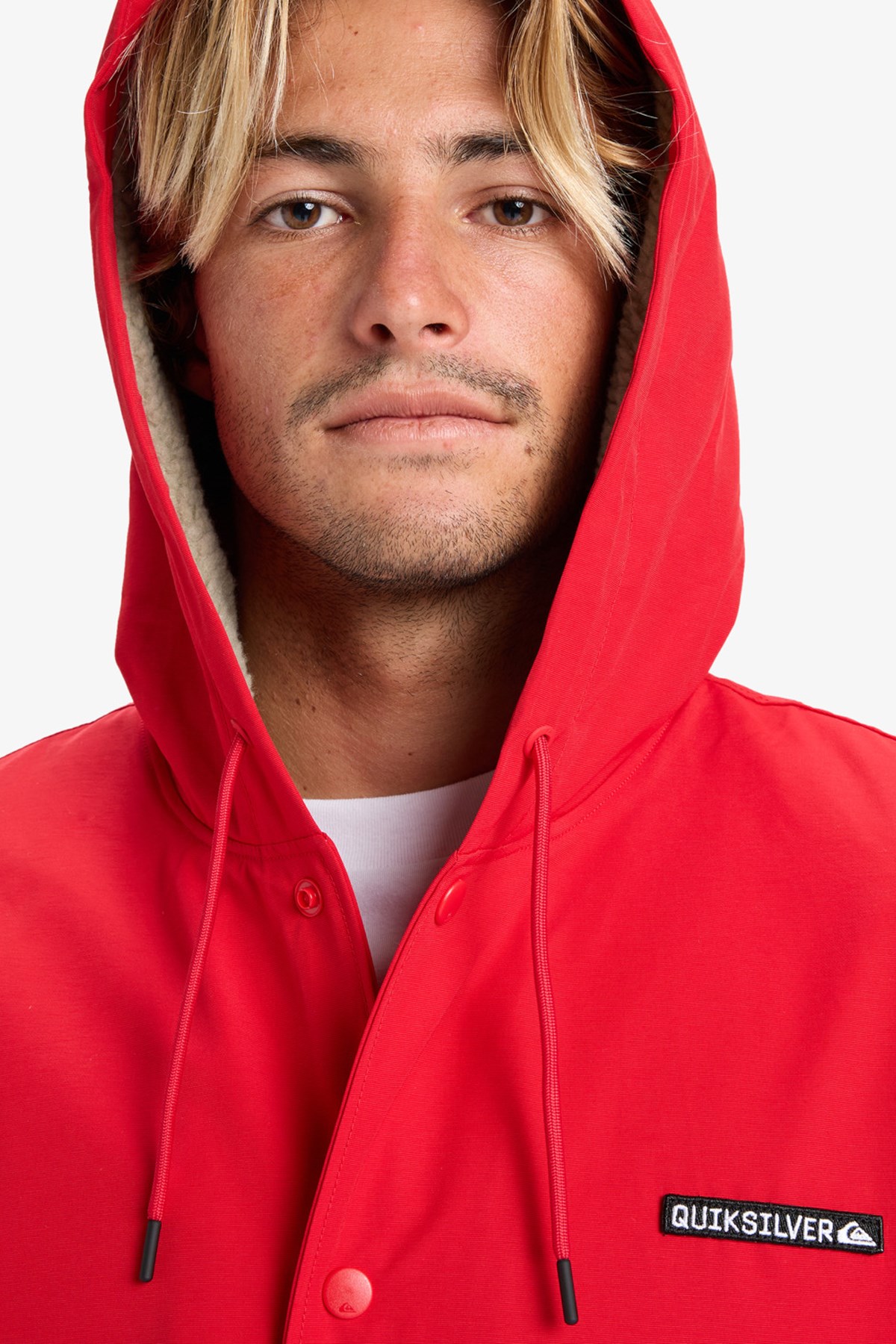 Quiksilver Rain Cloud 3K Erkek Mont EQYJK04186-RZM0 Kırmızı