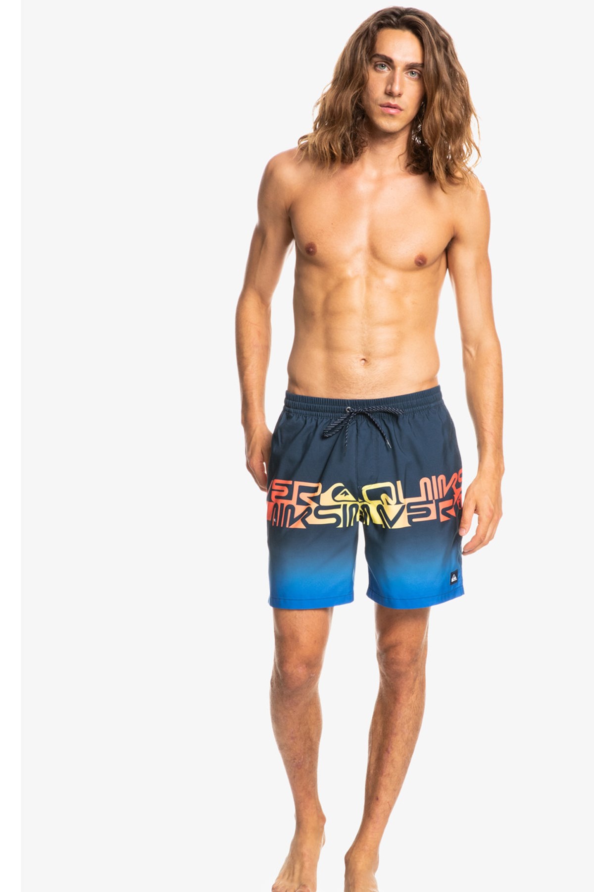 Quiksilver Wordblock Erkek Deniz Şortu EQYJV03859 Lacivert