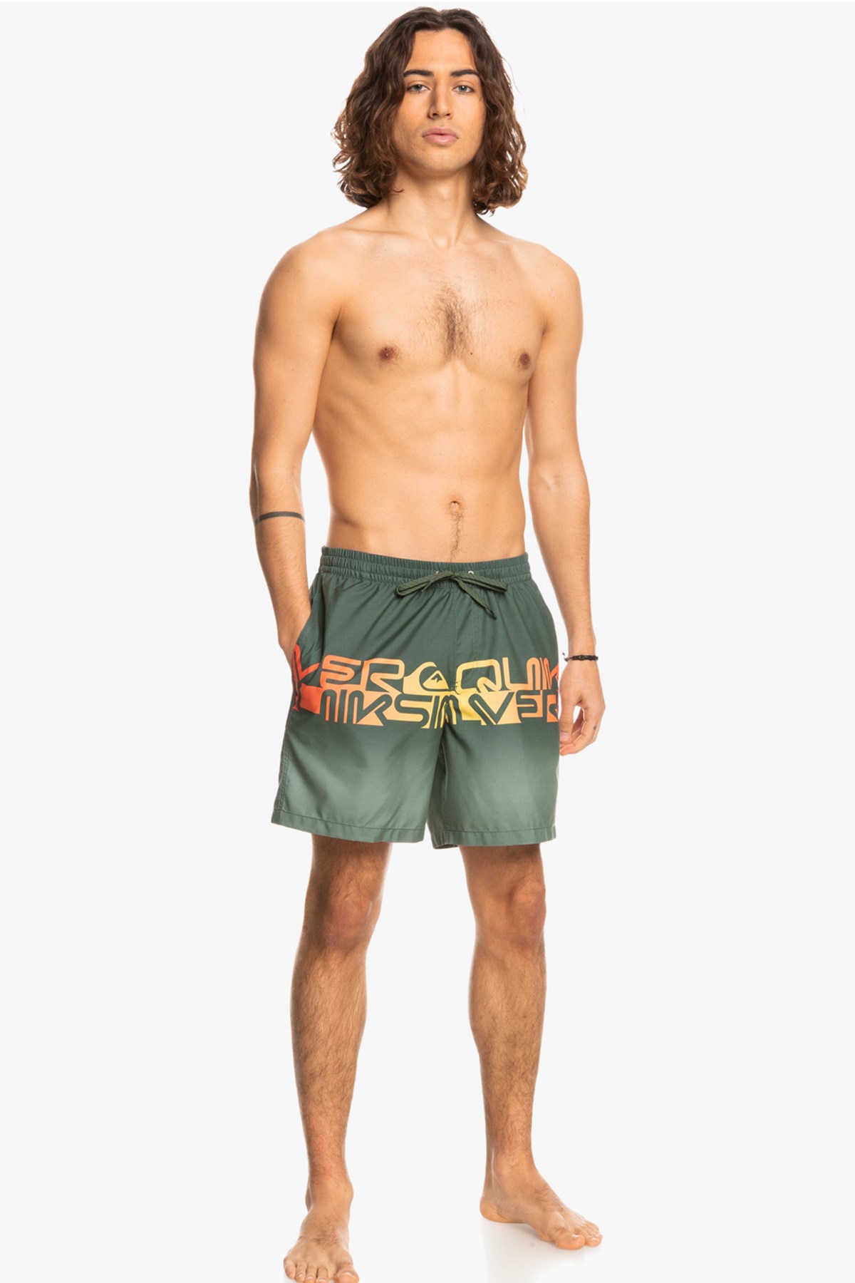 Quiksilver Wordblock Erkek Deniz Şortu EQYJV03859 Bej