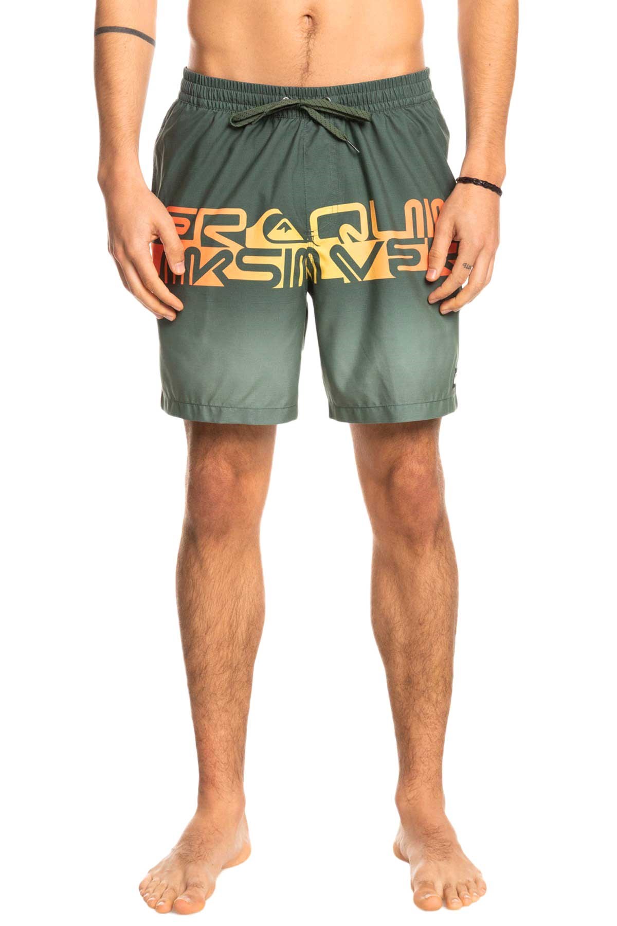 Quiksilver Wordblock Erkek Deniz Şortu EQYJV03859 Bej