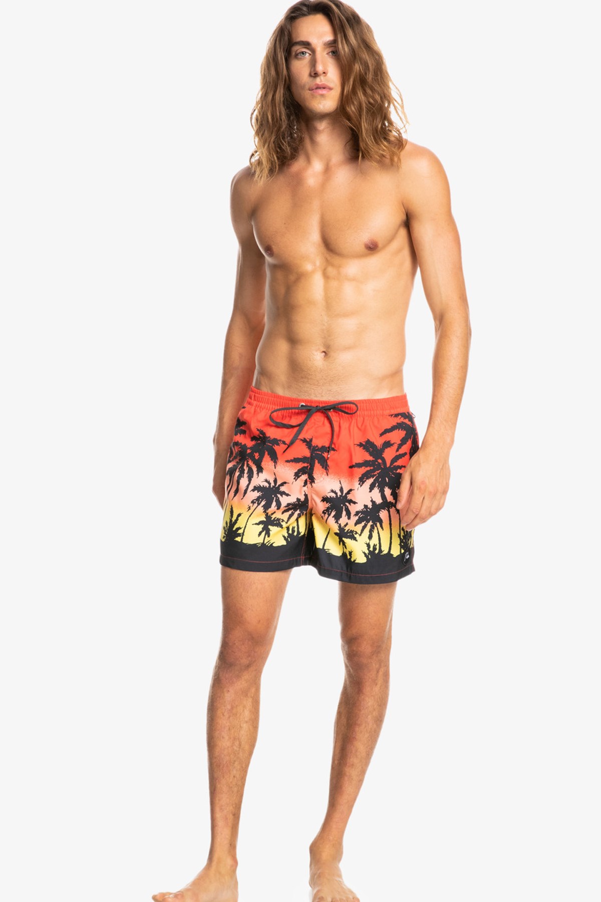 Quiksilver Everyday Paradise Erkek Deniz Şortu EQYJV03861 Kırmızı