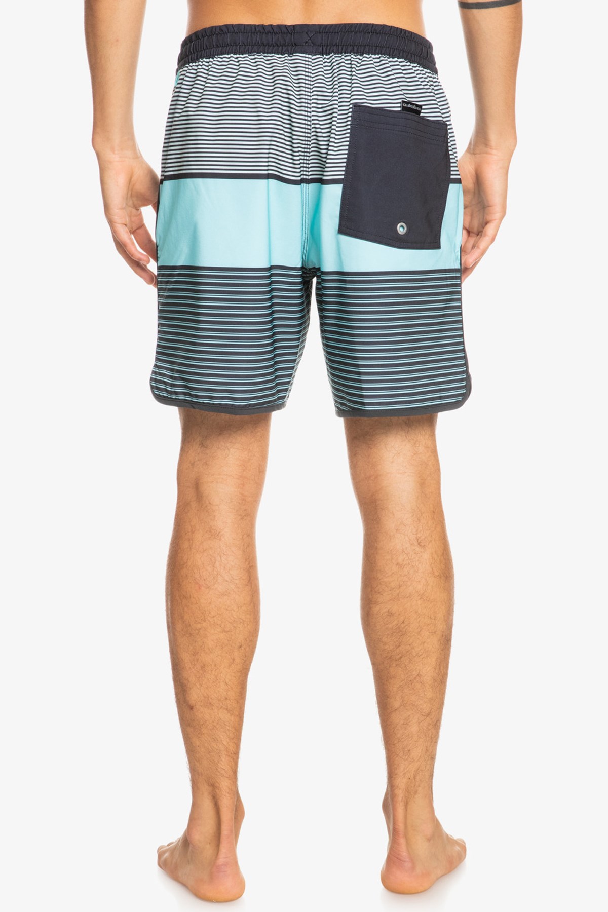 Quiksilver Oceanmade Scallop Str Deniz Şortu EQYJV03874 Antrasit