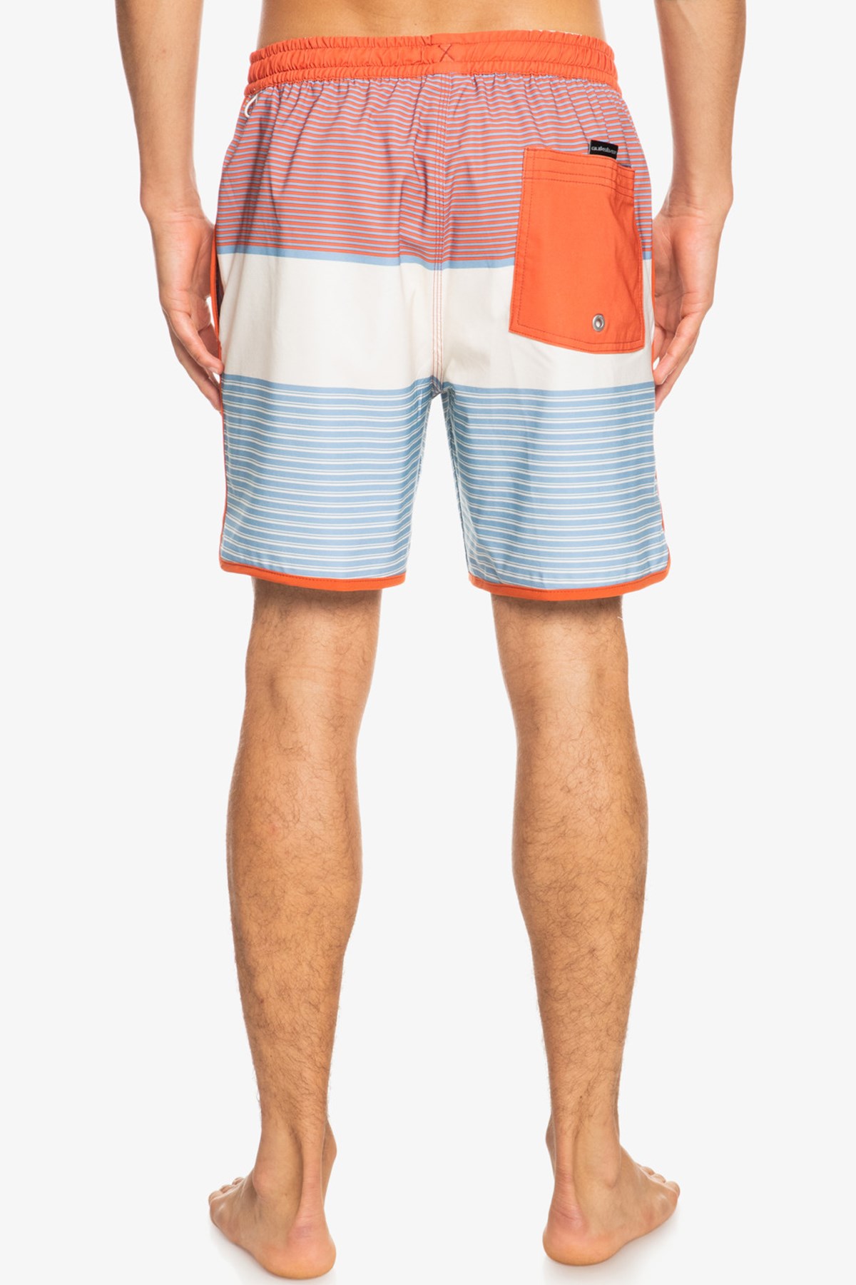 Quiksilver Oceanmade Scallop Str Deniz Şortu EQYJV03874 Kahverengi