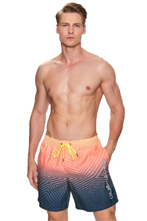Quiksilver Warped Logo 17 Erkek Deniz Şortu EQYJV04000-BSL6 Lacivert