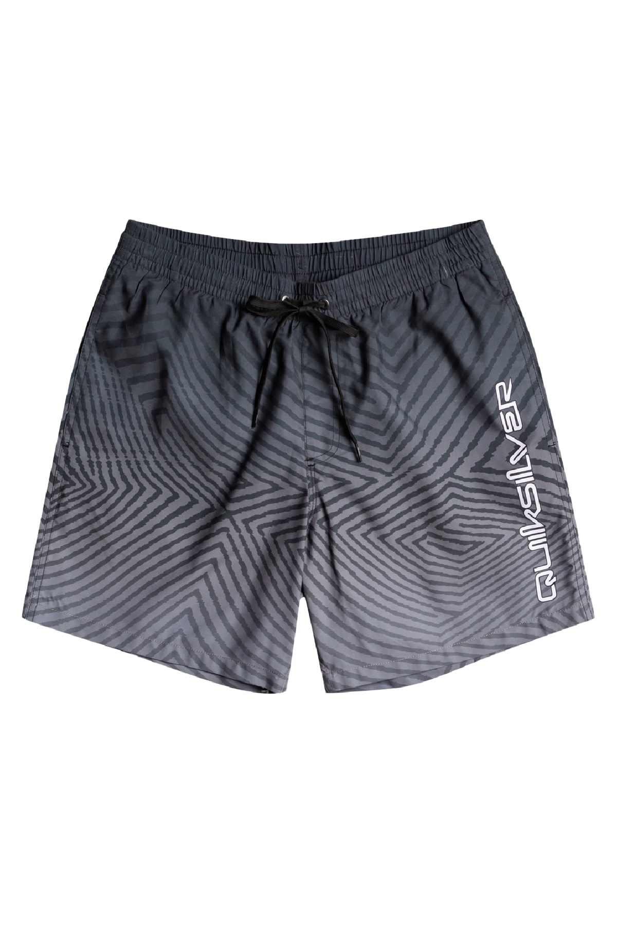 Quiksilver Warped Logo 17 Erkek Deniz Şortu EQYJV04000-KVJ6 Siyah