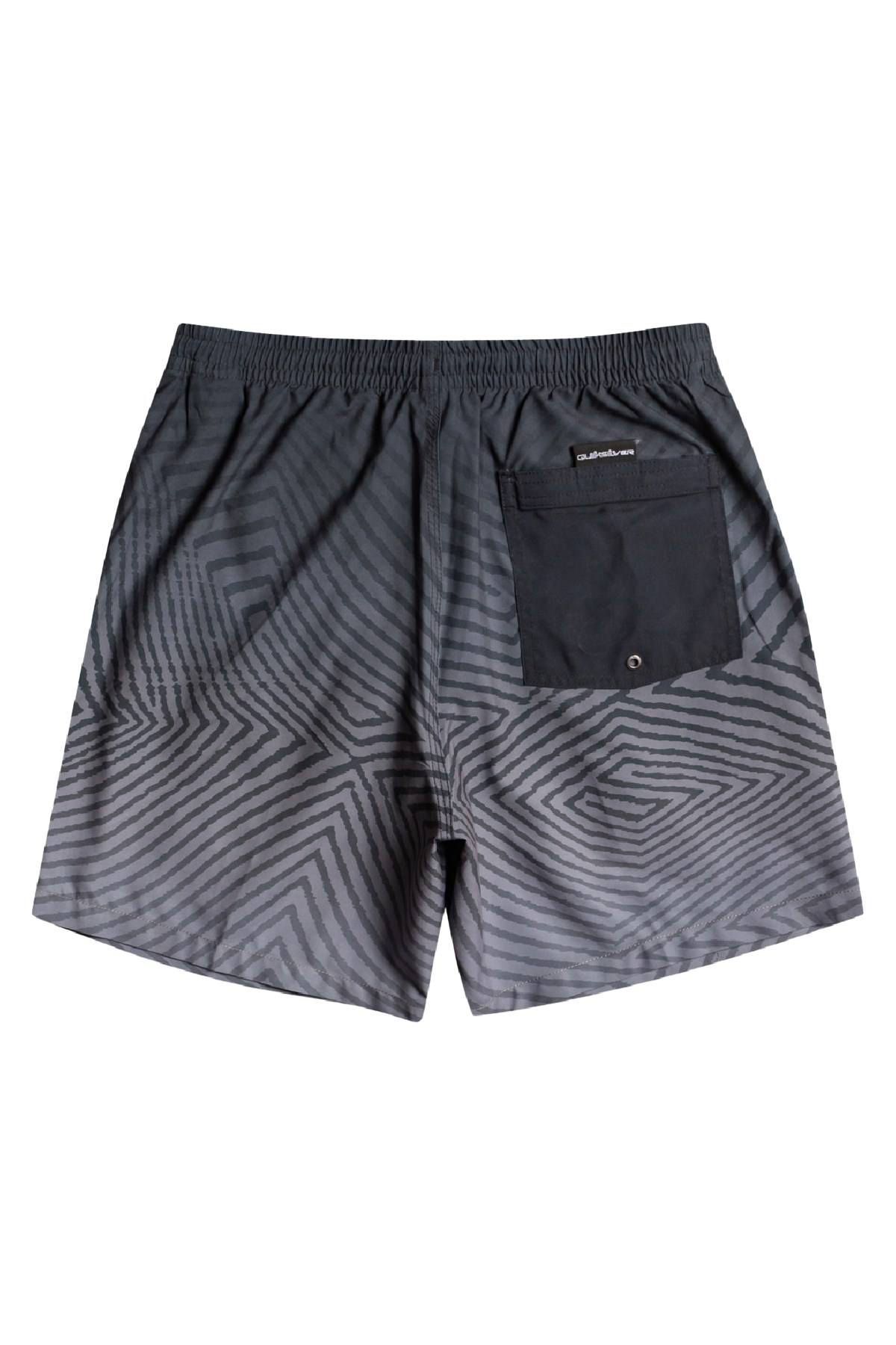 Quiksilver Warped Logo 17 Erkek Deniz Şortu EQYJV04000-KVJ6 Siyah
