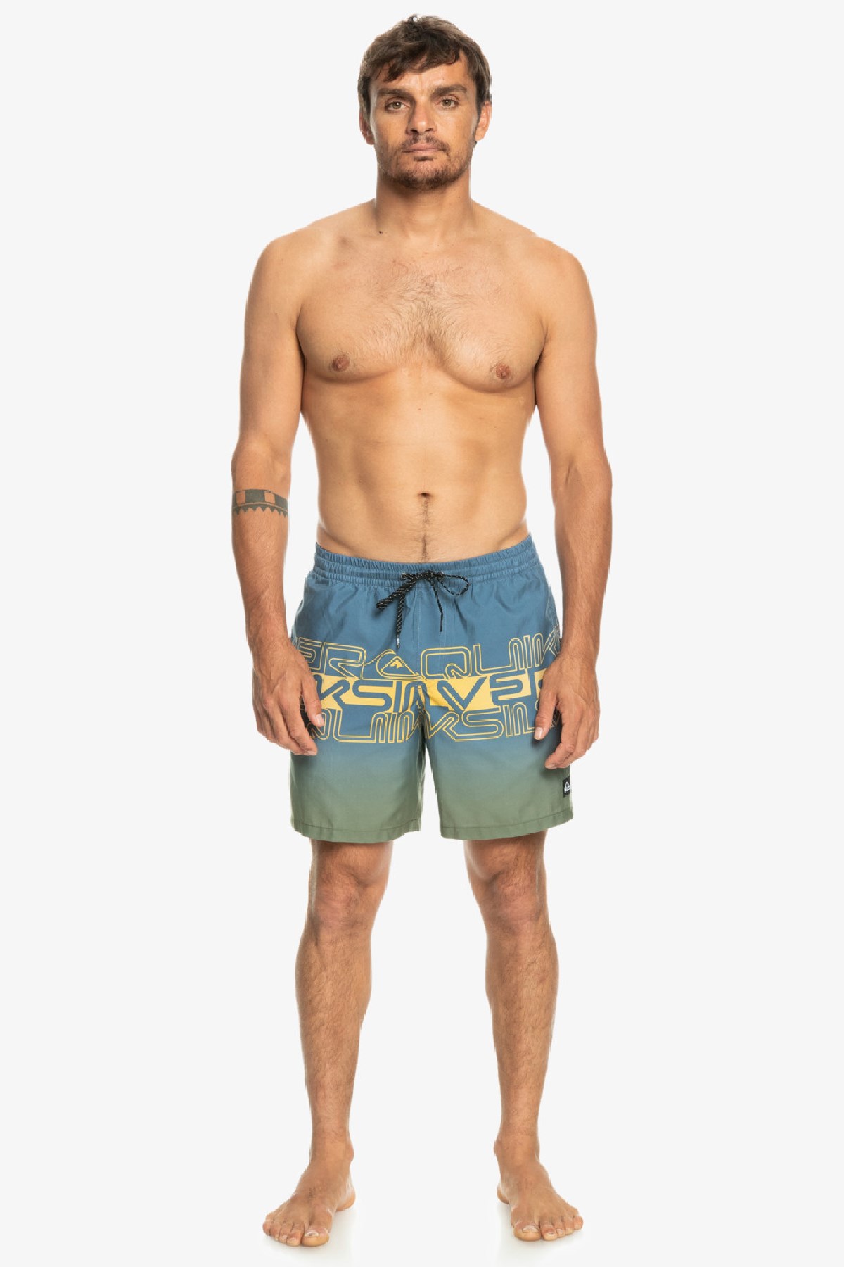 Quiksilver Wordblock 17 Erkek Deniz Şortu EQYJV04005-BYG6 Lacivert