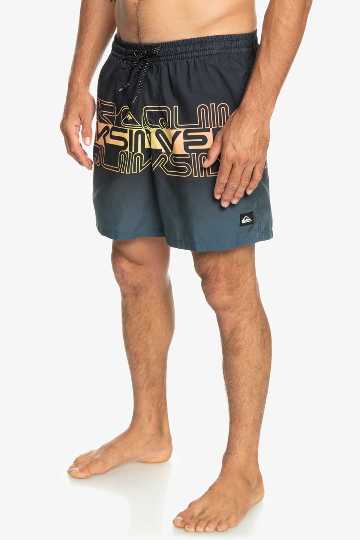 Quiksilver Wordblock 17 Erkek Deniz Şortu EQYJV04005-KVJ6 Lacivert