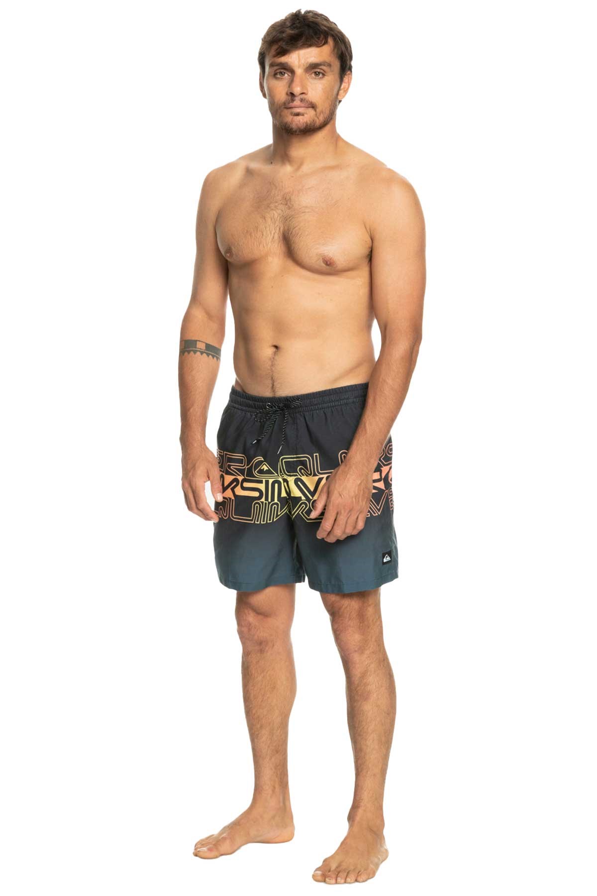 Quiksilver Wordblock 17 Erkek Deniz Şortu EQYJV04005-KVJ6 Lacivert