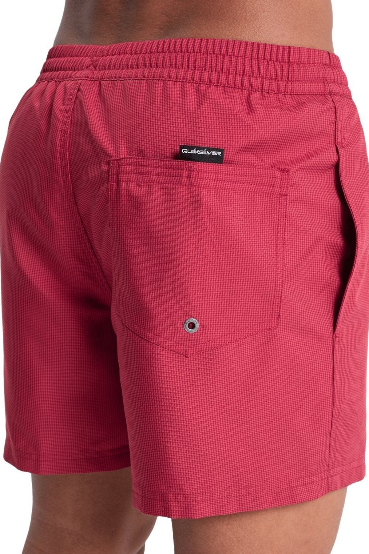 Quiksilver Deluxe 15 Erkek Deniz Şortu EQYJV04101-RQZ0 Kırmızı