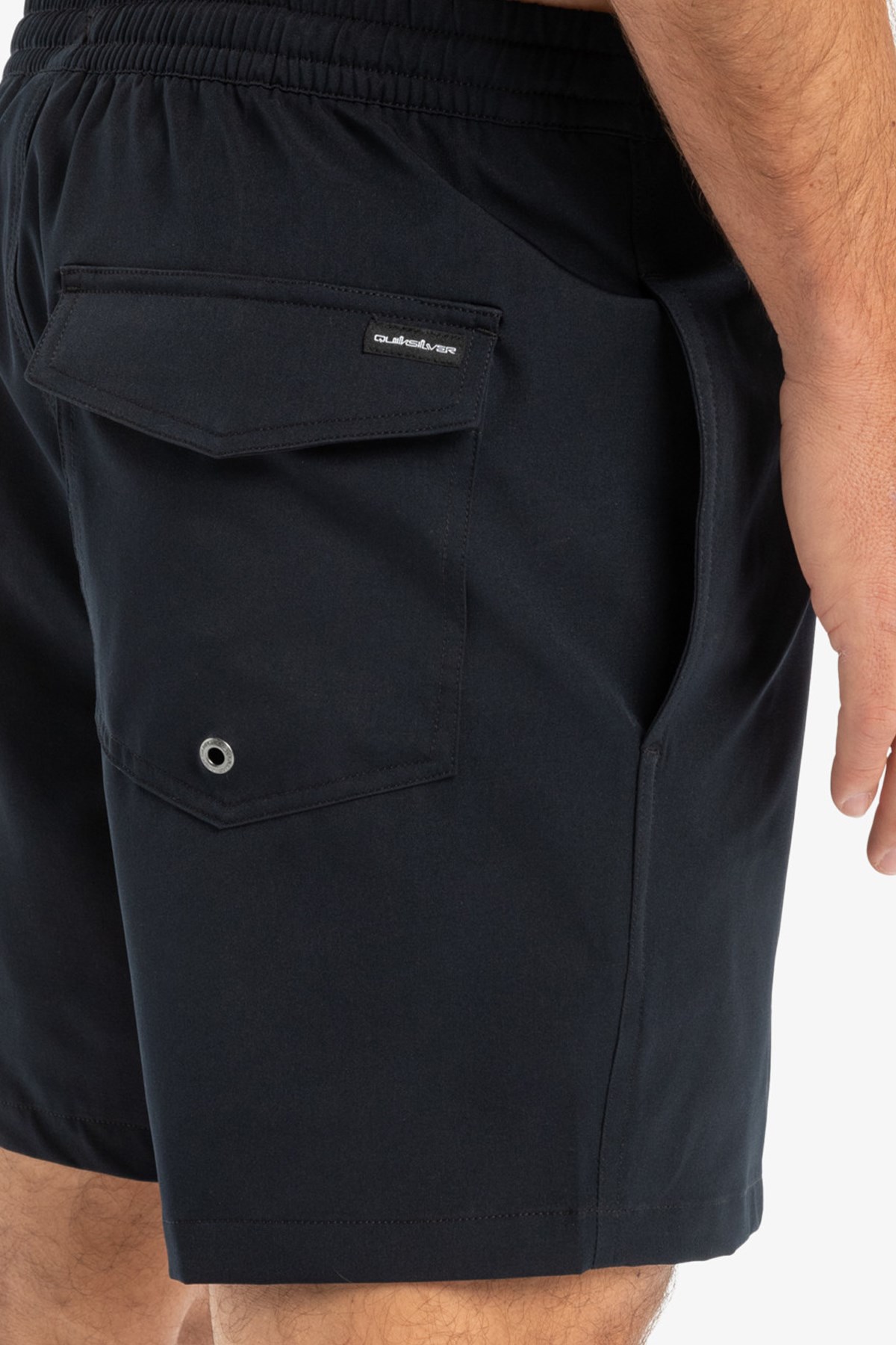 Quiksilver Surfsilk Solid Erkek Deniz Şortu Siyah