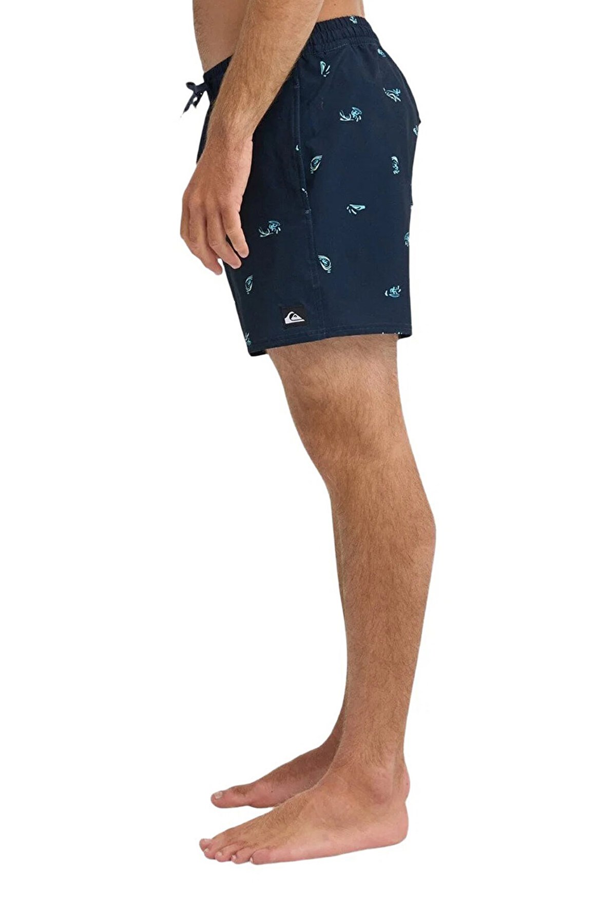 Quiksilver Stretch Printed Erkek Deniz Şortu EQYJV04217-3110 Lacivert
