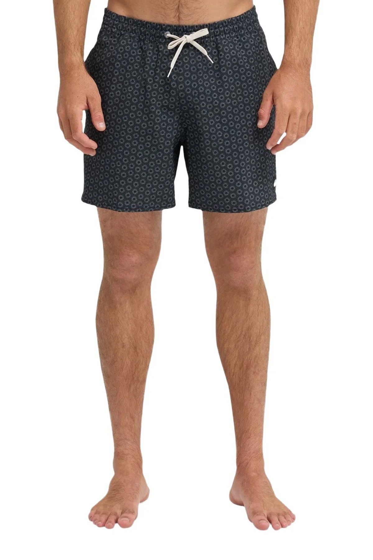Quiksilver Stretch Printed Erkek Deniz Şortu EQYJV04217-6457 Antrasit