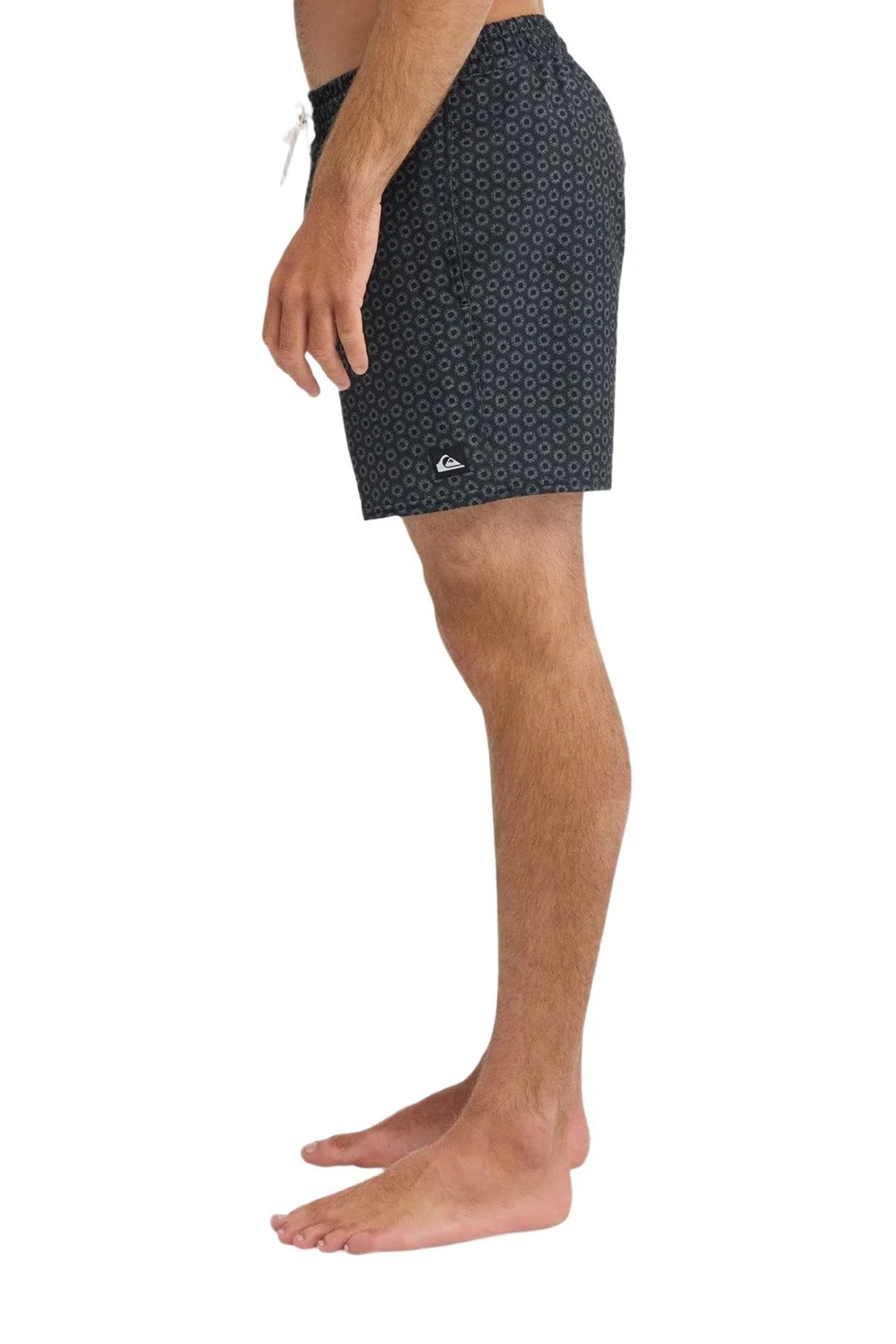Quiksilver Stretch Printed Erkek Deniz Şortu EQYJV04217-6457 Antrasit
