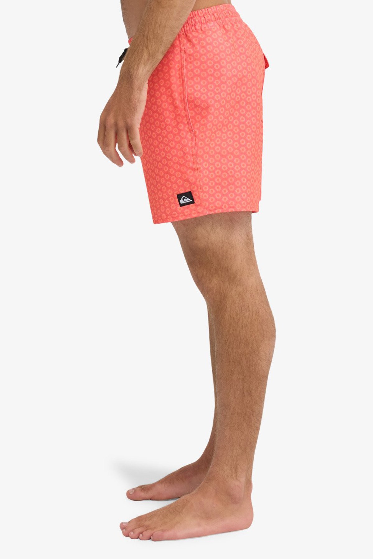 Quiksilver Stretch Printed Erkek Deniz Şortu EQYJV04217-MKZ2 Pembe