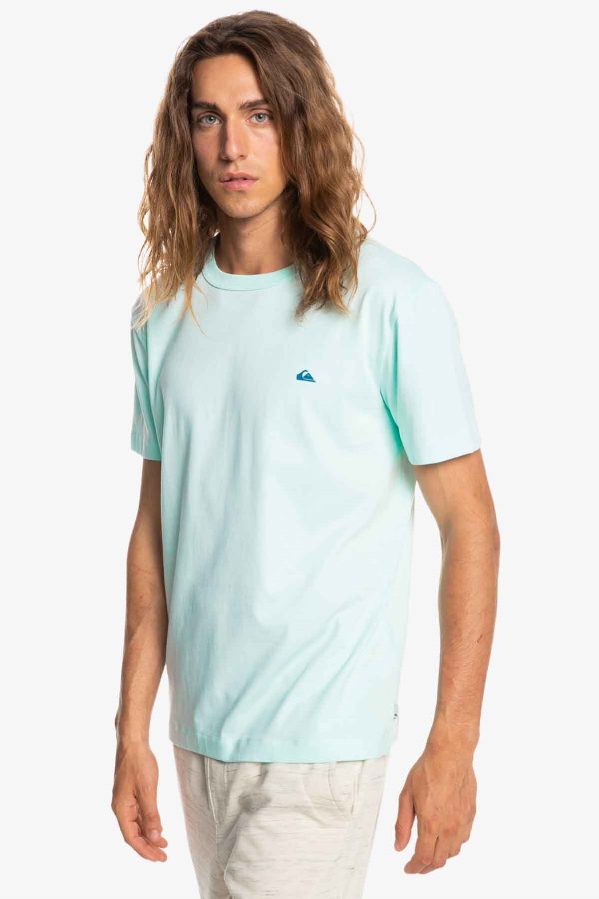 Quiksilver Essentials Erkek Tişört EQYKT04092 Mavi