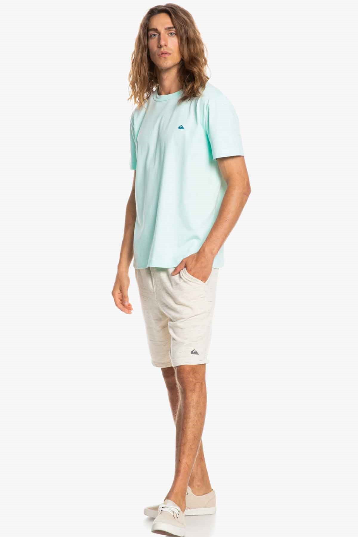 Quiksilver Essentials Erkek Tişört EQYKT04092 Mavi