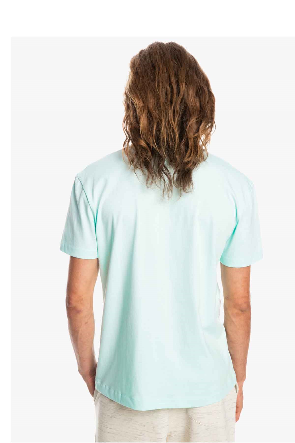 Quiksilver Essentials Erkek Tişört EQYKT04092 Mavi