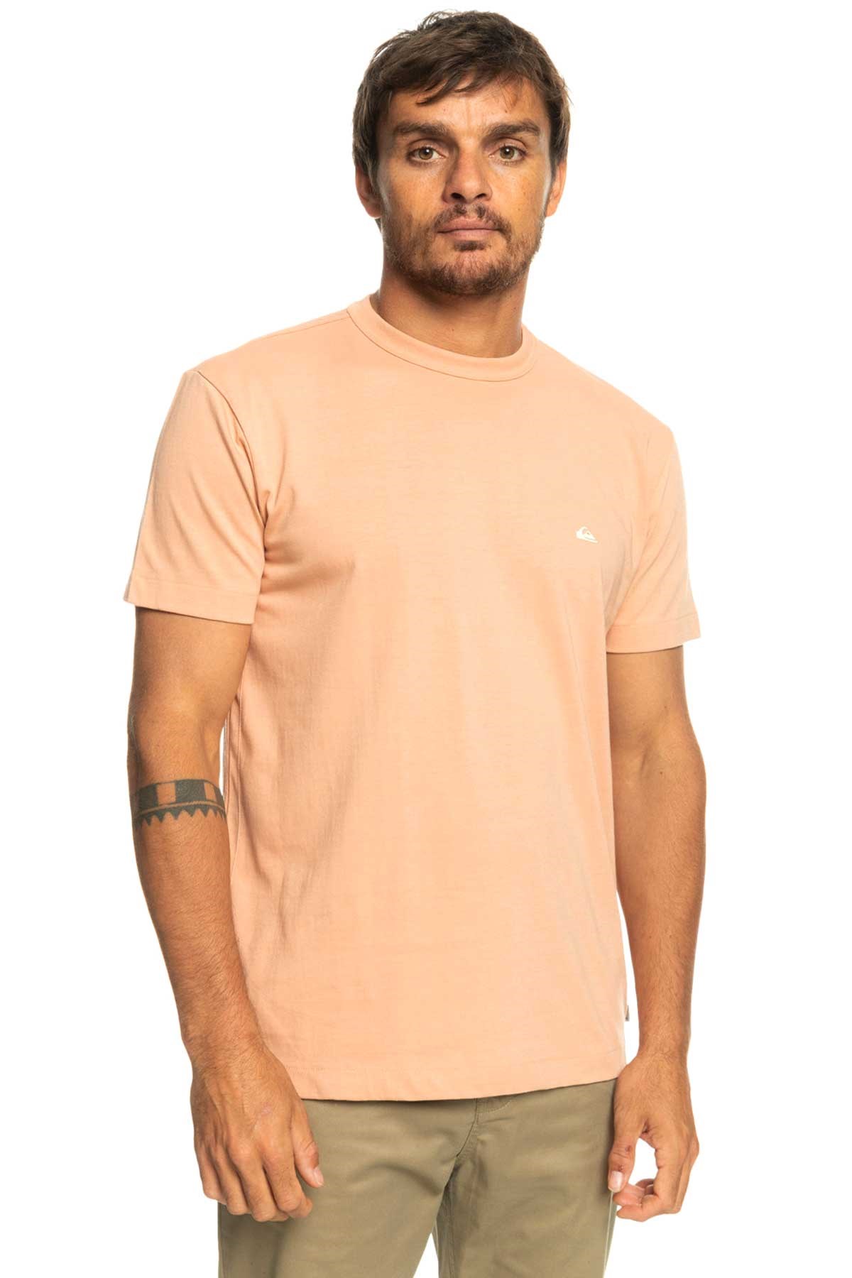 Quiksilver Essentials Erkek Tişört EQYKT04092-TJB0 Pembe