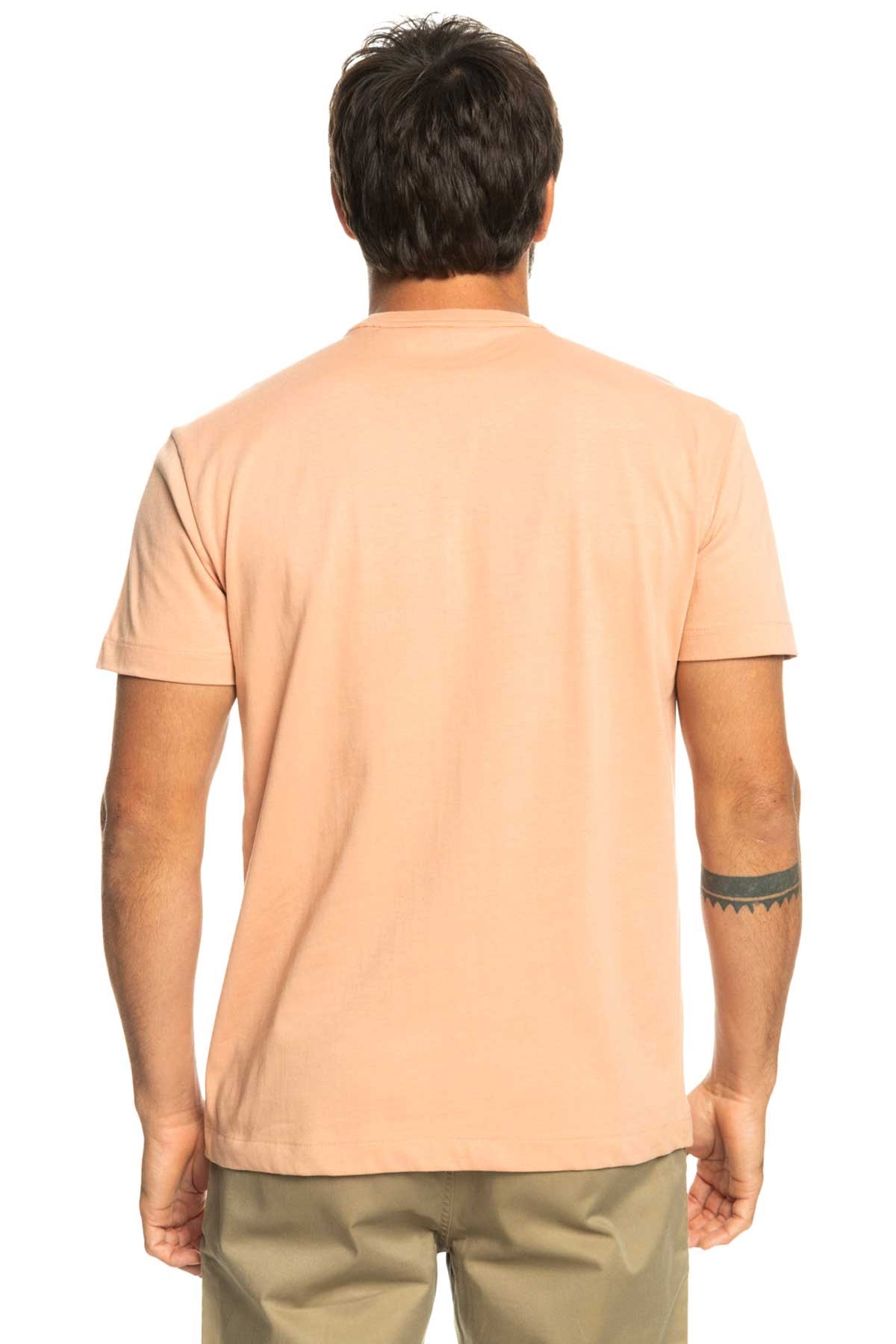 Quiksilver Essentials Erkek Tişört EQYKT04092-TJB0 Pembe