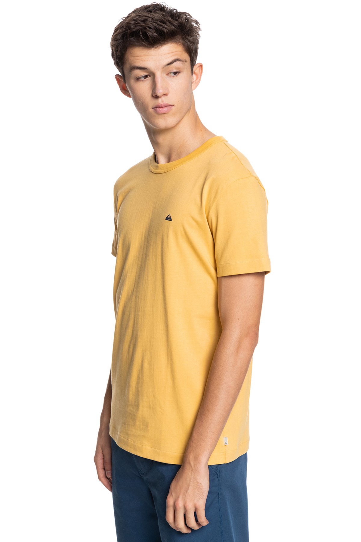 Quiksilver Essentials Ss Erkek Tişört EQYKT04092 Gri