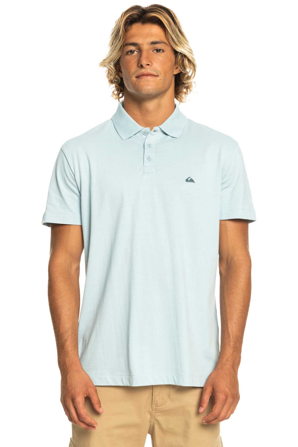Quiksilver Essentialpolo Erkek Polo Tişört EQYKT04094-BFY0 Mavi