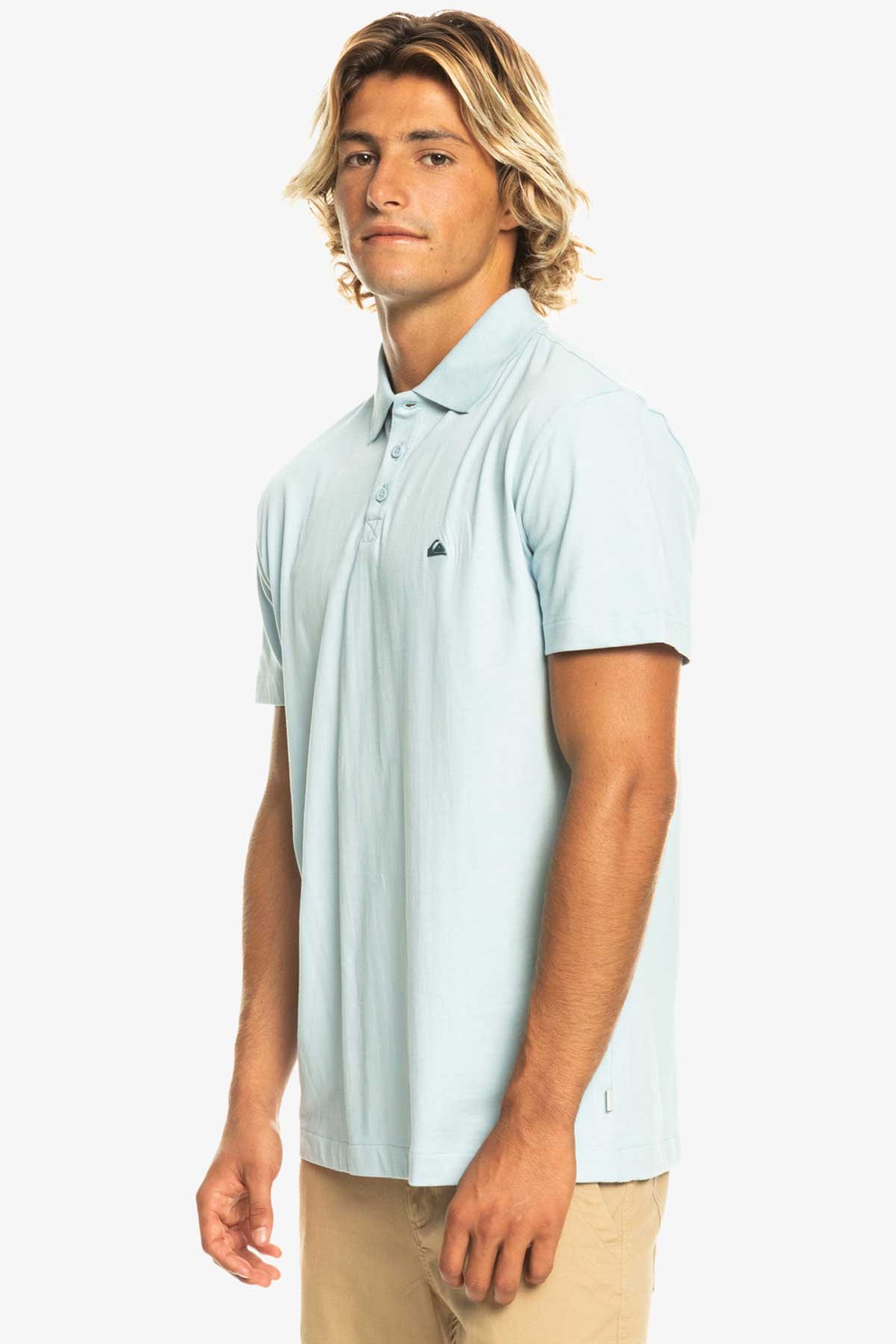 Quiksilver Essentialpolo Erkek Polo Tişört EQYKT04094-BFY0 Mavi