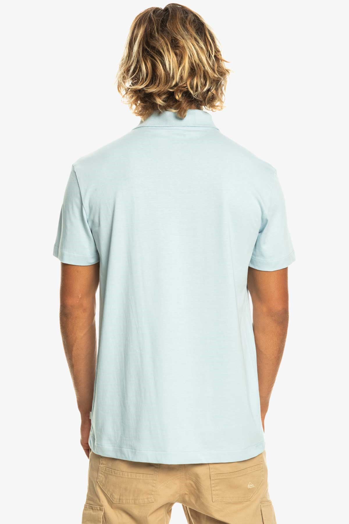 Quiksilver Essentialpolo Erkek Polo Tişört EQYKT04094-BFY0 Mavi