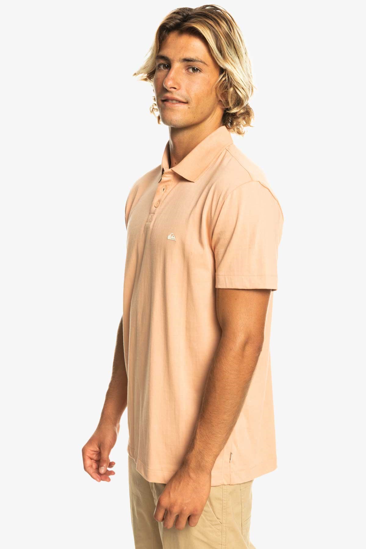 Quiksilver Essentialpolo Erkek Polo Tişört EQYKT04094-TJB0 Bej