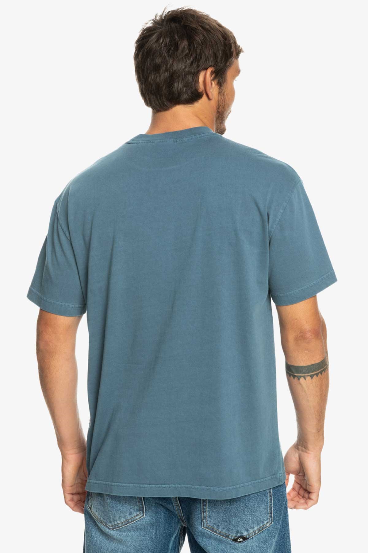 Quiksilver Naturaldye Erkek Tişört EQYKT04265-BYG0 Lacivert