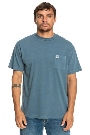 Quiksilver Naturaldye Erkek Tişört EQYKT04265-BYG0 Lacivert