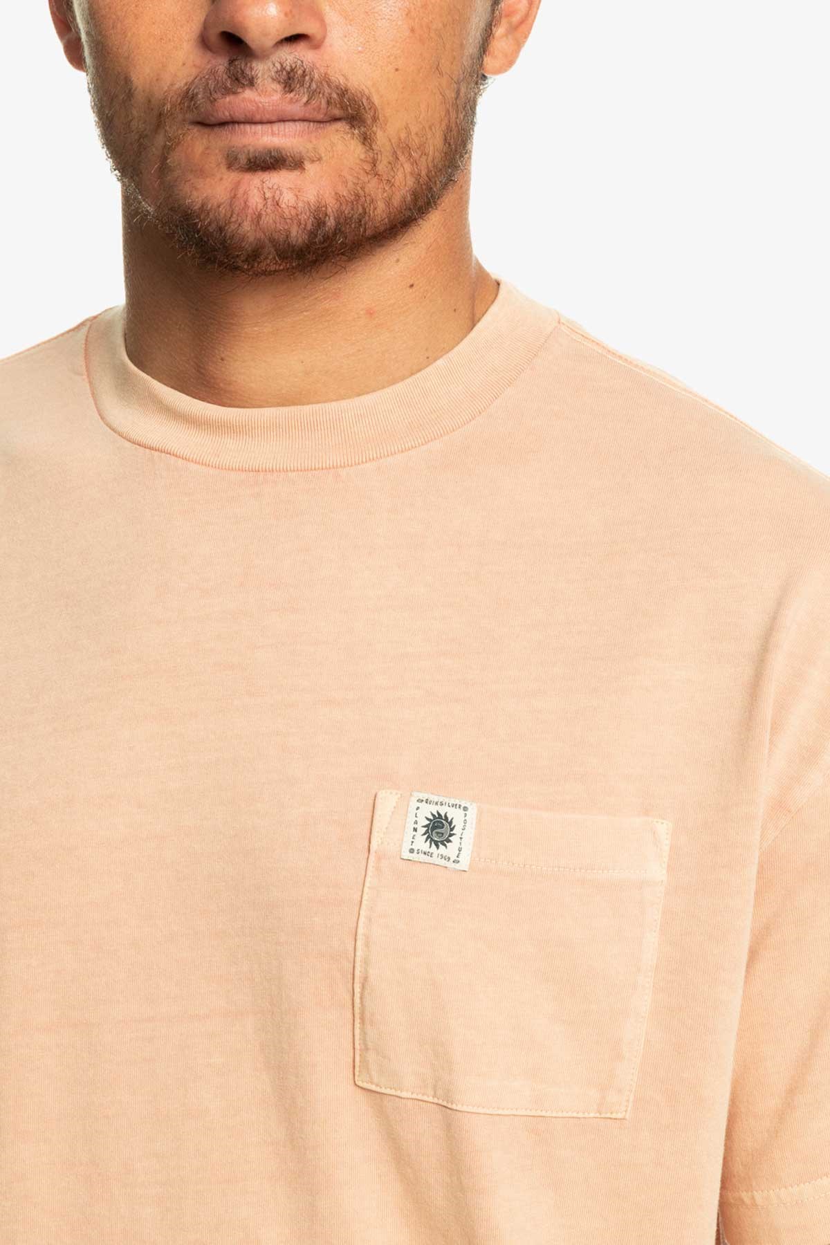 Quiksilver Naturaldye Erkek Tişört EQYKT04265-TJB0 Bej