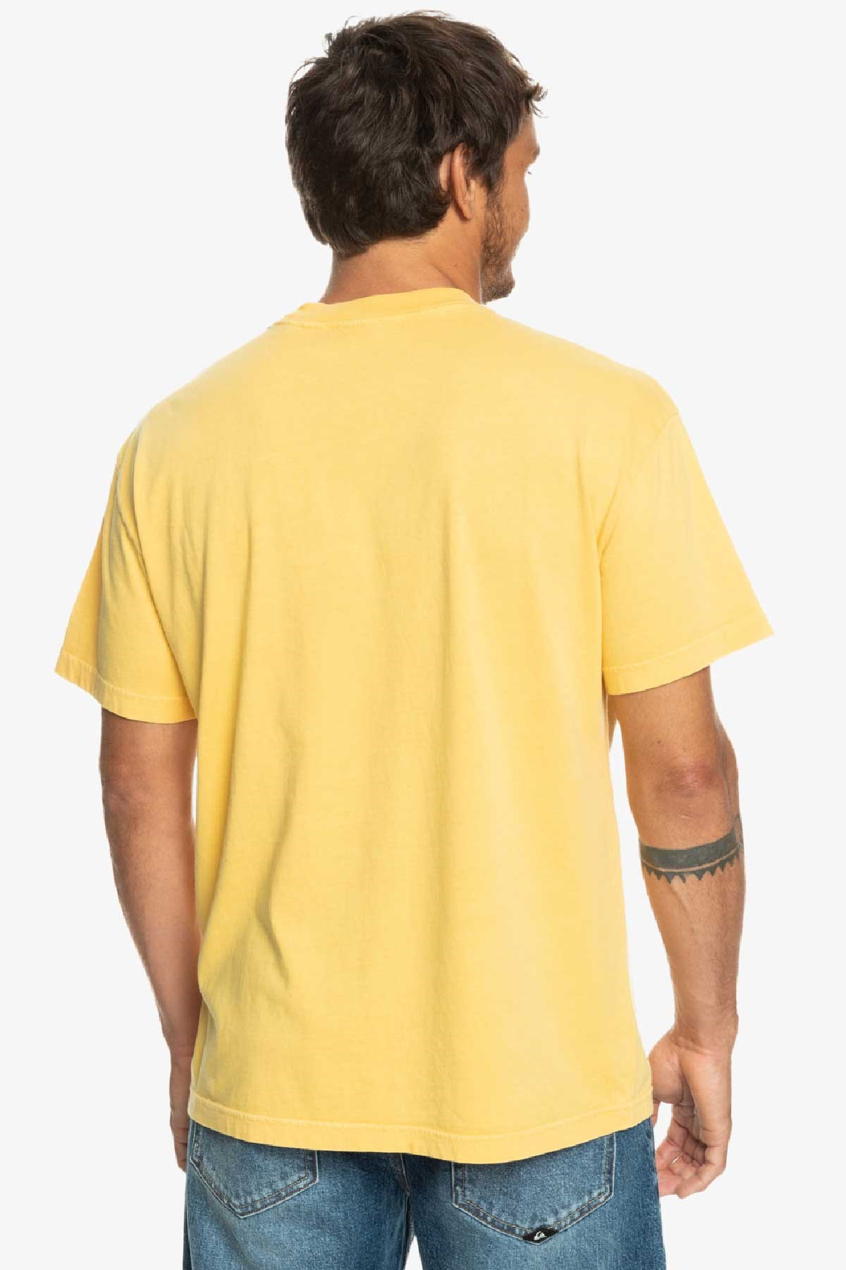 Quiksilver Naturaldye Erkek Tişört EQYKT04265-YGY0 Sarı