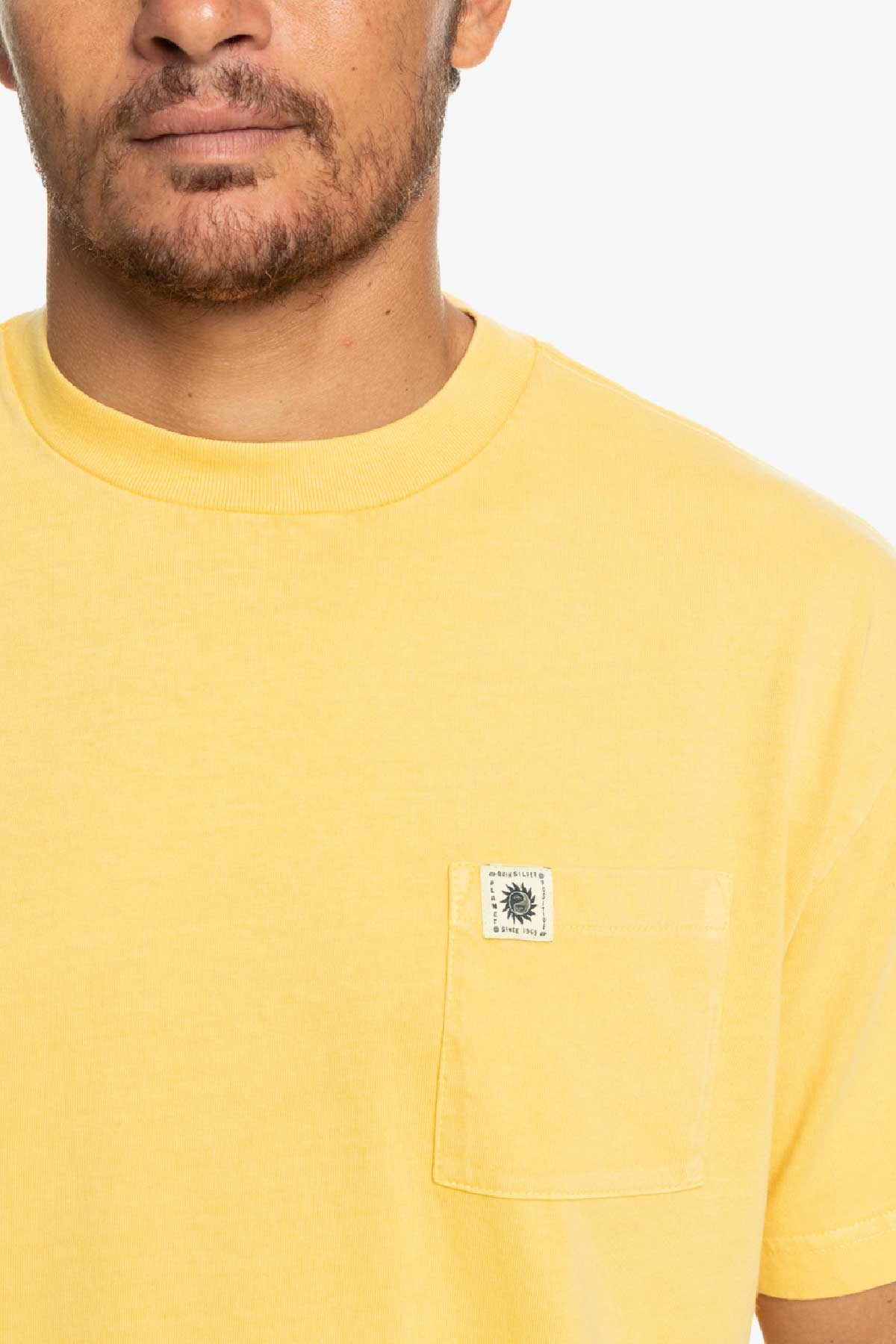 Quiksilver Naturaldye Erkek Tişört EQYKT04265-YGY0 Sarı