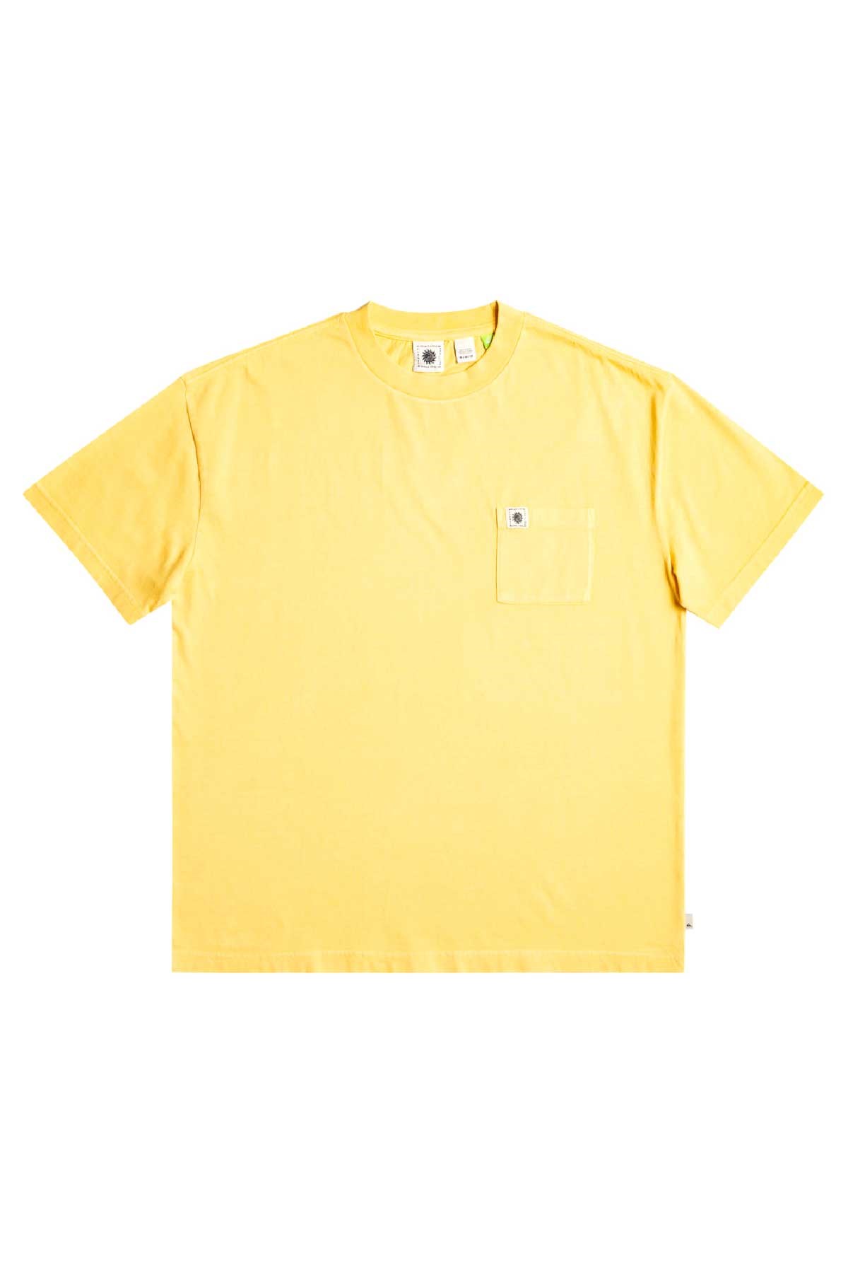 Quiksilver Naturaldye Erkek Tişört EQYKT04265-YGY0 Sarı