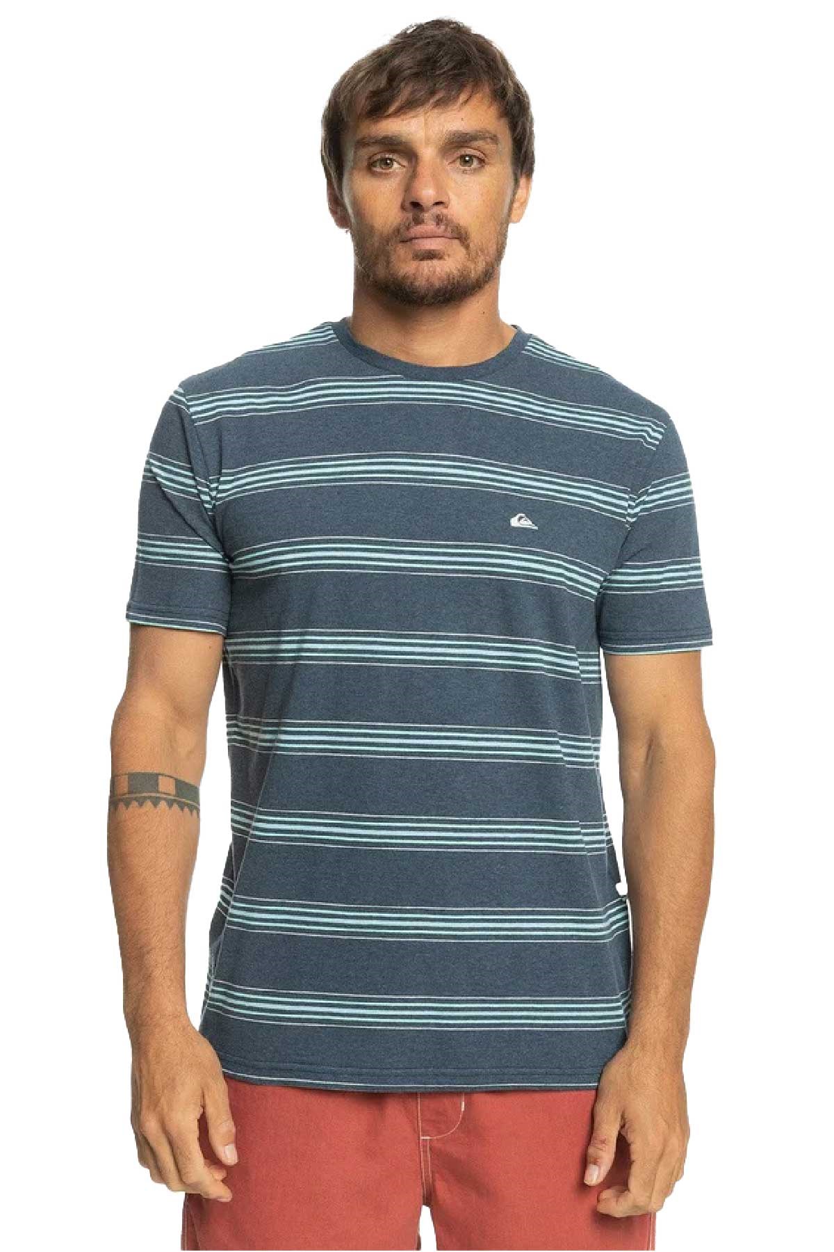 Quiksilver Between Erkek Tişört EQYKT04269-BYJ3 Lacivert