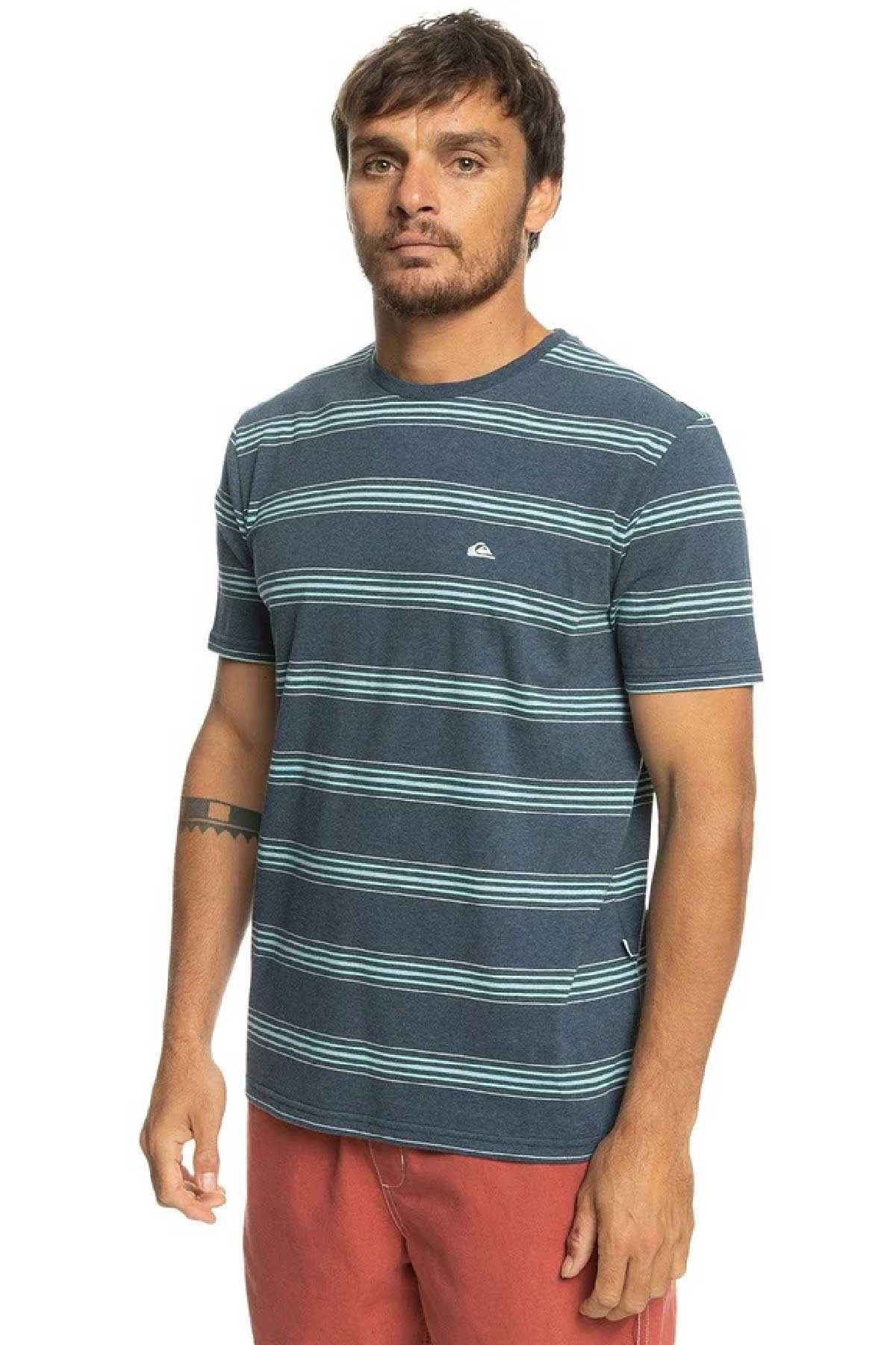 Quiksilver Between Erkek Tişört EQYKT04269-BYJ3 Lacivert