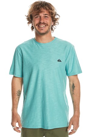 Quiksilver Slub Roundneck Erkek Tişört EQYKT04337-BHA0 Mavi