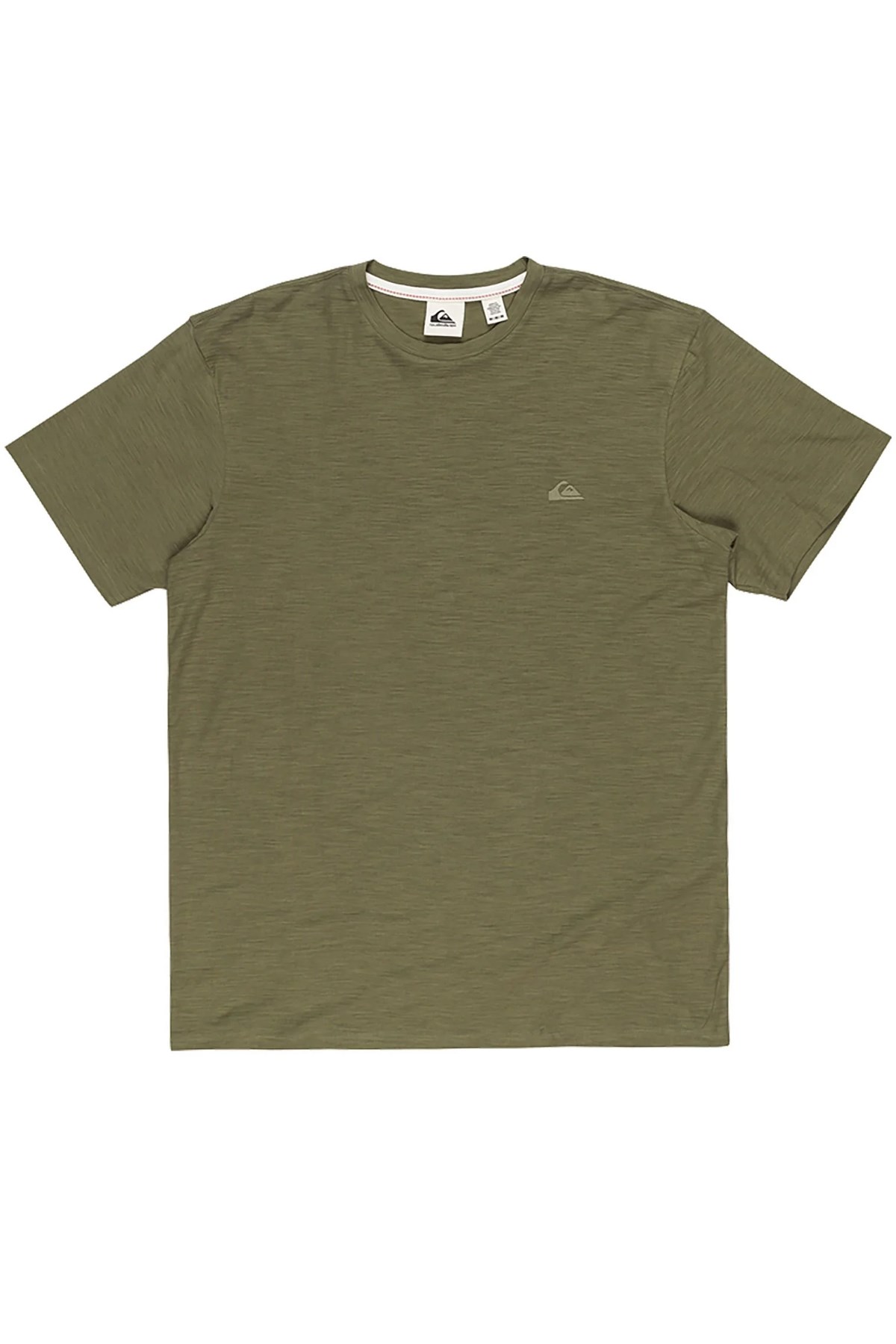 Quiksilver Slub Roundneck Erkek Tişört EQYKT04337-GPH0 Yeşil