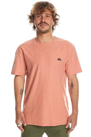 Quiksilver Slub Roundneck Erkek Tişört EQYKT04337-MJR0 Turuncu