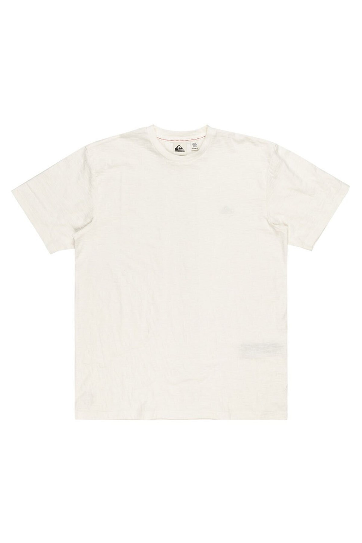 Quiksilver Slub Roundneck Erkek Tişört EQYKT04337-WBK0 Beyaz