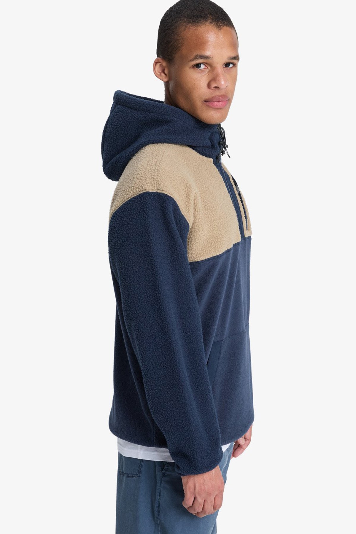 Quiksilver Ocean View Erkek Polar EQYPF03073-6800 Lacivert